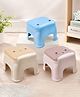 MANAKI ENTERPRISE Children Cartoon Plastic Stool Home Bathroom Bath Non-slip Kindergarten Shoe Change Stool Sitting Stool for Kids and Adults
