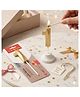 Bubble Trouble Golden Number 1 Birthday Candle Premium Cake Topper Candle