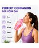 Bubble Trouble BPA Free Water Bottle with Straw Leakproof Leak Resistant Bottle