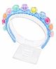 FOLLOW THE NEEDLE Star Applique Detailed Hair Band - Blue