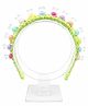 FOLLOW THE NEEDLE Bunny Applique Detailed Hair Band - Green