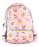 SMJM Fox Printed School Bag Light Pink - 18 Inches