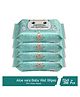 Mamma Love 99% Pure Water Baby Wet Wipes with Lid | Pack of 4