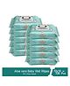 Mamma Love 99% Pure Water Baby Wet Wipes with Lid | Pack of 10