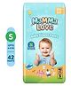 Mamma Love Baby Diaper Pants All Night Absorb, 12 Hours Absorption, Ultra Dry & Soft Pant Diapers - S (42 Pieces)