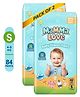 Mamma Love Baby Diaper Pants 12 Hours Absorption With Ultra Dry & Soft (38*2 DIAPERS PANTS) Pant Diapers - S (76 Pieces)