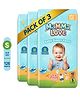 Mamma Love Baby Diaper Pants, 12 Hours Absorption & Ultra Dry & Soft (34*3 DIAPERS PANTS) Pant Diapers - S (102 Pieces)