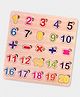 Todfod 6-in-1 Numbers Wooden Educational Puzzle for Kids | Counting & Number Learning Toy