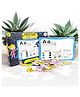 Todfod Re-writable ABCD Activity Cards for Kids | Reusable Alphabet Learning & Writing Practice Cards