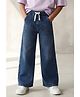 Tales & Stories Denim Mild Washed Flared Jeans - Blue