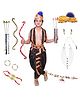 Kaku Fancy Dresses Shree Ram Theme Fancy Dress Costume Set With Bow & Arrow - Black