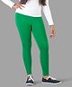 TWIN BRIDS Cotton Blend Knit Solid Leggings - Green