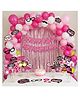 Wobbox 1/2 Milestone Birthday's Decoration with Happy 1/2 Birthday Decoration Kit, Happy 1/2 Birthday decorations item, 1/2 Birthday party supplies.(FP6138)