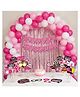 Wobbox 1/2 Milestone Birthday's Decoration with Happy 1/2 Birthday Decoration Kit, Happy 1/2 Birthday decorations item, 1/2 Birthday party supplies.(FP6137)