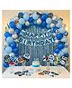 Wobbox 1/2 Milestone Birthday's Decoration with Happy 1/2 Birthday Decoration Kit, Happy 1/2 Birthday decorations item, 1/2 Birthday party supplies.(FP6129)