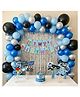 Wobbox 1/2 Milestone Birthday's Decoration with Happy 1/2 Birthday Decoration Kit, Happy 1/2 Birthday decorations item, 1/2 Birthday party supplies.(FP6114)