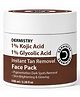 Dermistry 1% Kojic & 1% Glycolic Acid Instant D Tan Removal Face Pack Mask for Dark Spots Uneven Tone Brightening Glowing Skin- 100 ml