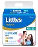 Little's Baby Diapers XXL Size | Pants Style | 15-25 kg | 20 Count | FluffySoft Baby Diaper Pants with Leakage Guard, Wetness Indicator & 12 Hours Absorption