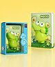 NIYAMAT 3D Cartoon Dinosaur Password Lock Diary with PU Leather Cover, Secret Journal and Writing Notebook for Kids