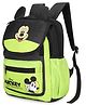 Novex 14 Inch Disney Mickey & Friends Stylish & Spacious with Multiple Compartment School Backpack - Light Green