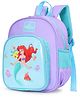 Novex Disney Mermaid Stylish & Spacious with Multiple Compartment School Backpack - 12 Inch