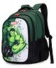 Novex 15 Inch Marvel Hulk Stylish & Spacious with Multiple Compartment School Backpack