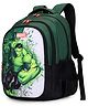 Novex Marvel Hulk Stylish & Spacious with Multiple Compartment School Backpack - 17 Inch