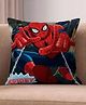Athom Living Red Spidey Printed Filled Cushion, Soft Fabric Decorative Pillow Case for Sofa, Bed & Kids Room, Zipper Closure, Durable & Easy Care | 40x40 cm