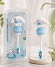 The Cheeky Kidzz Baby Ultra Soft Bristles Training Toothbrush With Cute Cinnamon Bear Design For Gentle and Complete Oral Cleaning 360-Degree Easy Grip Tooth Brush 2 to 10 Years BPA Free (SKY BLUE)