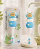 The Cheeky Kidzz Baby Toothbrush for Kids 1 to 3 Years | Soft Bristles Tooth Brush with Travel Case | Cute Astronaut Cartoon 3D Design | Gentle Gum Care | baby Training Toothbrush BPA Free (Blue)
