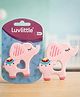 Luvlittle Baby Elephant Silicone Teether Toy For Infants-Soft BPA Free Chew Toy