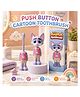 LuvLittle Kids Trending Toothbrush Cartoon Character With Soft Bristles- Pack Of 1