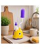 THE LITTLE LOOKERS Baby Bottle Cleaning Brush Set with 360 Degree Rotatable Design - Purple (Pack of 1)