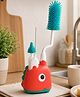 THE LITTLE LOOKERS Baby Bottle Cleaning Brush Set with 360 Degree Rotatable Design - Green (Pack of 1)