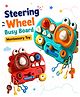 NEGOCIO Dinosaur Steering Wheel Busy Board for Preschoolers - Montessori Multifunctional Learning & Fine Motor Skills Activity Board - Travel Toy- PACK OF 1 - COLOR MAY VARY