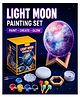 NEGOCIO Paint Your Own Moon Lamp Kit, DIY 3D Moon Night Light, Crafts for Teens Girls Boys, Arts & Crafts for Kids- PACK OF 1 - COLOR MAY VARY