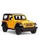 RMZ City Die Cast Car Jeep Wrangler Rubicon 2021 - Soft Top - Yellow