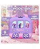Elecart Unicorn Backpack for Girls 18 Months to 3 Years | Cute Unicorn Kids School Bag with Chest Buckle, Reflective Strips, Padded Breathable Straps & Mesh Pocket | Lightweight Preschool Travel Bag