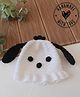 Woonie Knit Animal Designed Hand Knitted Cap - White - Circumference - 35 Cm