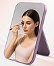 Majestique Table Top Mirror for Makeup with Adjustable Stand, Portable Folding