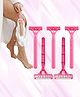 Majestique Triple Blade 5 Disposable Razor for Women | Aloe Vera & Vitamin E | Pack of 5