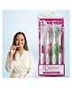 Majestique Tooth Brush Set with 2 Soft Toothbrushes & 2 Tongue Cleaners