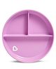 Munchkin Suction Plate for Babies & Toddlers with Strong Suction Base & Deep Sides, BPA-Free, 6+ Months - Purple