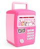 Wembley Fingerprint Sensor ATM Piggy Bank for Kids with Password Lock, Music & Auto Money Scroll - Pink