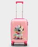 Polo Class Kids Trolley Bag 16 Inch | Polycarbonate Hard Shell Luggage | Lightweight, Waterproof Travel Suitcase for Boys & Girls | Pink | Set of 1