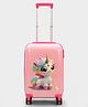 Polo Class Kids Trolley Bag 20 Inch | Polycarbonate Hard Shell Luggage | Lightweight, Waterproof Travel Suitcase for Boys & Girls | Pink | Set of 1
