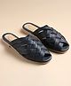 Shoetopia Braid Detailed Sandals - Black