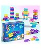 Ji & Ja Sensory Soft Magic Gummy Building Blocks Squishy Stacking Toy Set 24 PCS