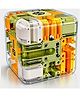 Ji & Ja 3D Maze Puzzle Cube with Metal Ball Inside