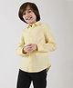 One Friday Cotton Woven Full Sleeves Brand Initials Embroidered Shirt - Yellow
